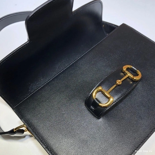 First bag ru shoulder GUCCI Horsebit bag 1955 0731